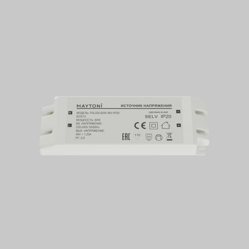 Источник напряжения Maytoni Led Strip PSL025 48В 60Вт IP20 831013